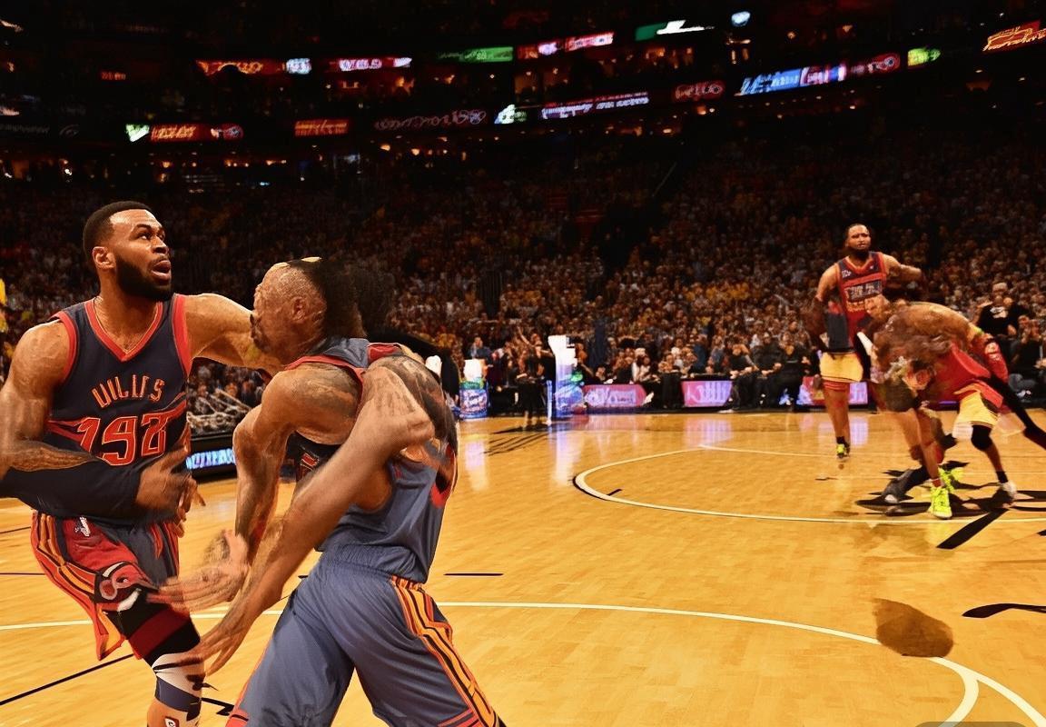 NBA总决赛：雷霆对骑士巅峰对决瞬间(图3)